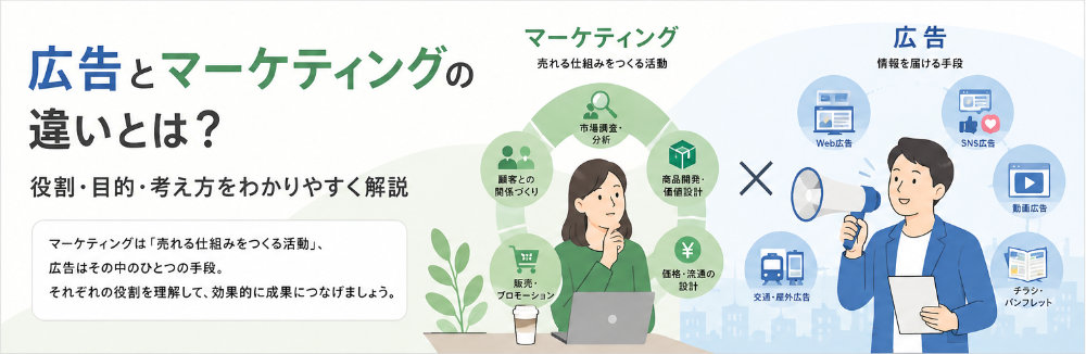 広告とは？意味・役割・種類を基礎からわかりやすく解説
