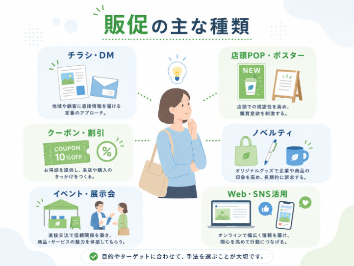 広告と販促の違い